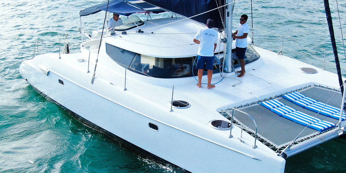 ISLA MUJERES PRIVATE CATAMARAN-