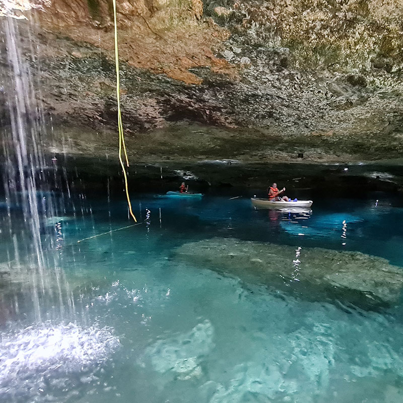 private cenote tour cancun